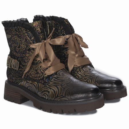 Laura Vita Women's Kouleo 47 Marron Leather Boots