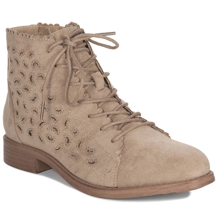 S.Barski Women's Boots Beige