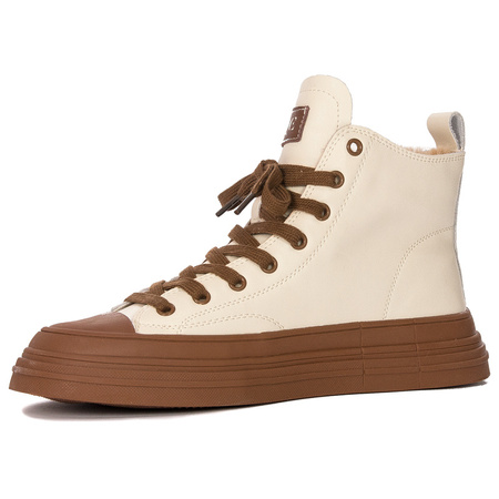 GOE II2N4034 White Brown Trainers