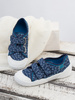 Befado Children's Boy's shoes with Velcro Speedy Navy Blue Cars