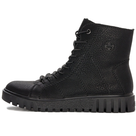 Rieker 51517-00 warned Black Boots