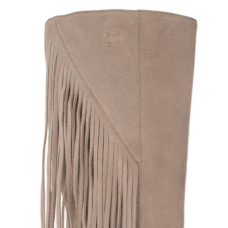 Maciejka 05774-10/00-6 Dark Beige Knee-High Boots