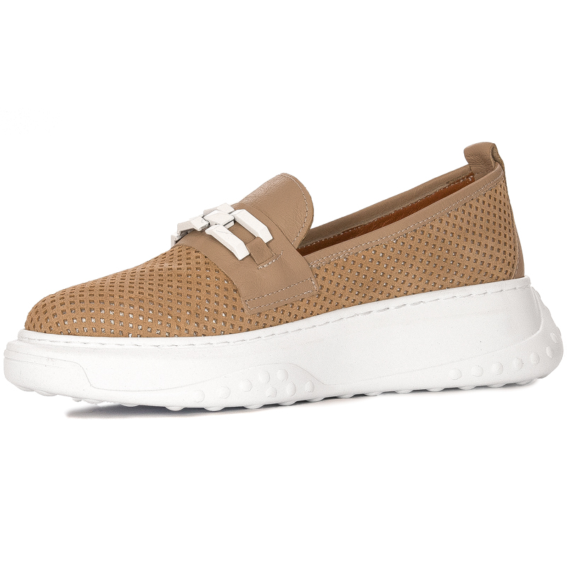 Artiker Beige Women's Flat Shoes