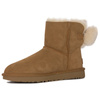 UGG Botki Min Bailey Fuzzy Bow Chestnut 