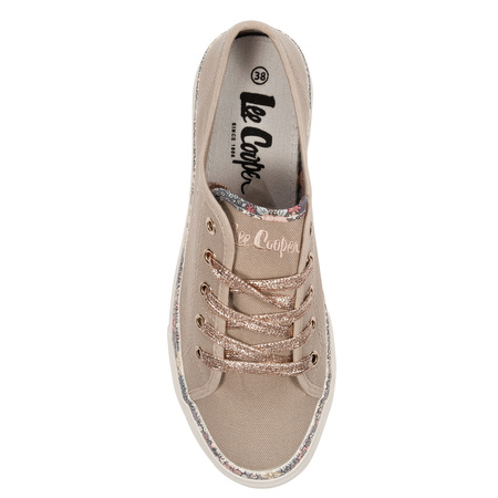 Lee Cooper Women's Khaki Sneakers