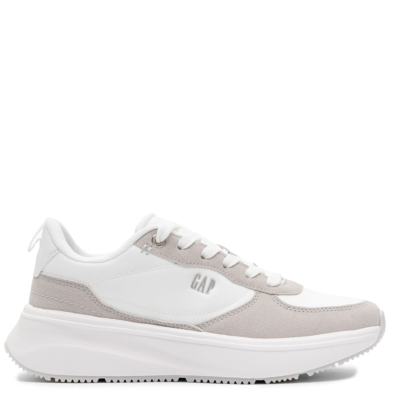 GAP White Women's Platform Sneakers Fabric GPW6155300061