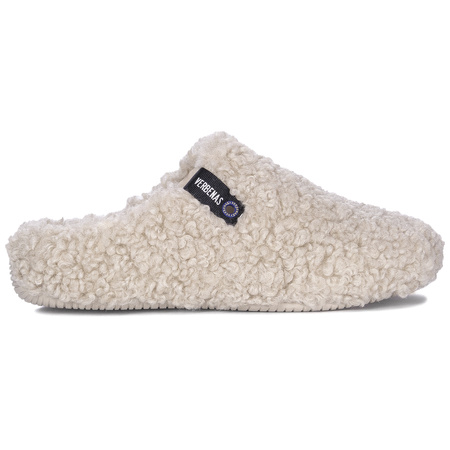 Verbenas York Curly Beig Home Slippers