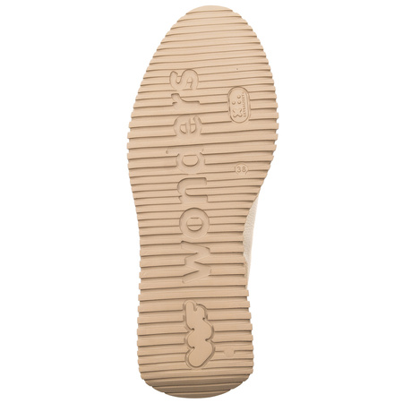 Wonders Sneakersy Półbuty damskie Eva Beige Cream