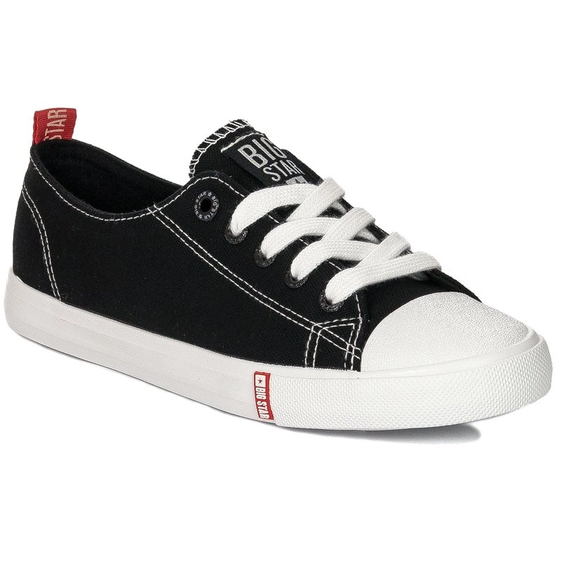 Trampki Big Star FF274085 Czarny/Czerwony