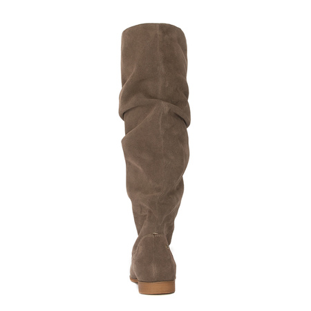 Maciejka 05790-01/00-6 Beige Knee-High Boots