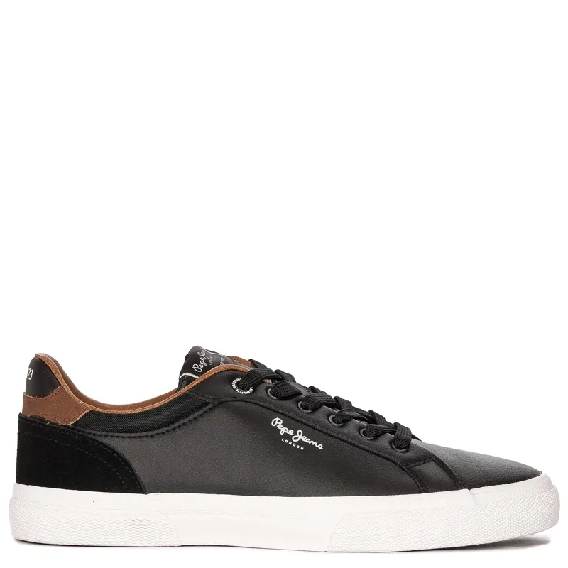 Pepe Jeans Kenton Court Black Sneakers