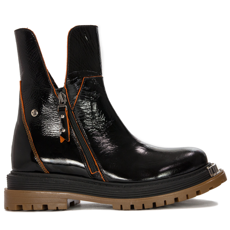 Maciejka 05747-18/00-7 Black+Orange Boots