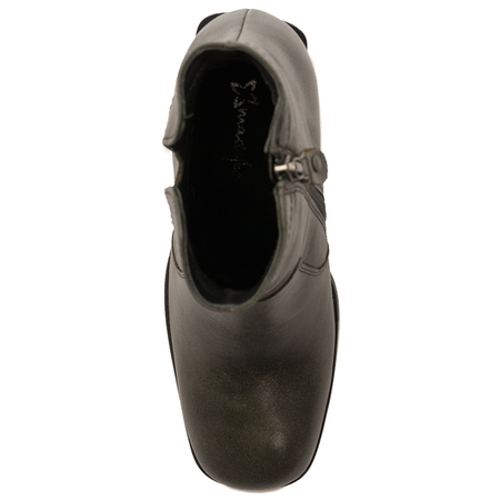Maciejka Green Leather Women's Boots