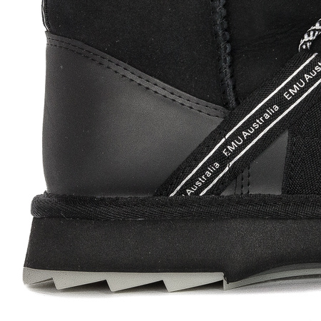EMU Australia Black Blurred W12641 Black