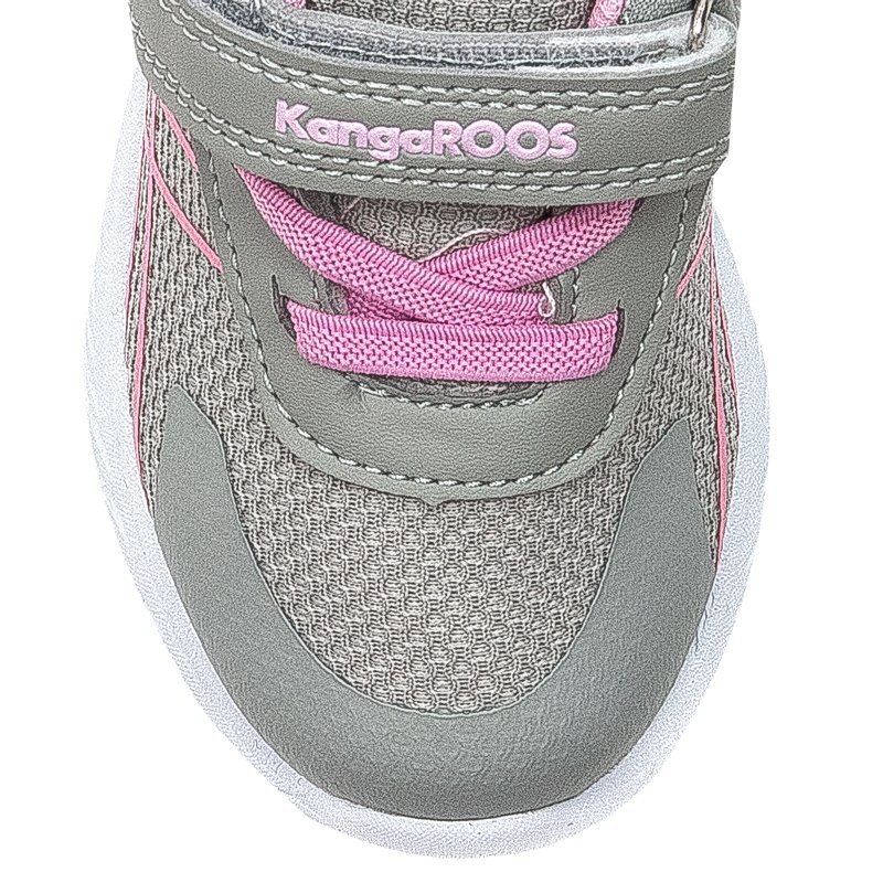 Kangaroos 02084 000 2063 Vapor Grey Frost Pink Flat Shoes