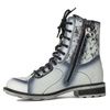 Maciejka Women's Leather Boots Ash White
