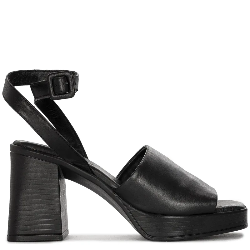 Venezia Women's Sandals On High Heel Black