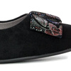 Sergio Leone PB149 MIC Black + Flowers Low Shoes