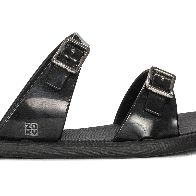 Zaxy Klapki damskie Reconhecer Ener Slide Black Czarne