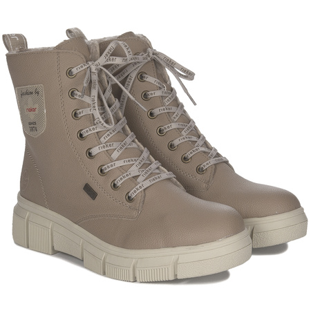 Rieker X3410-20 Warned Beige Boots