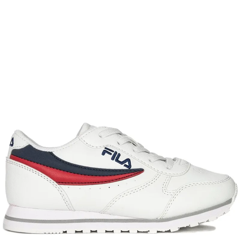 Fila Orbit Low Kids 1010783.98F White Dress Blue Sneakers