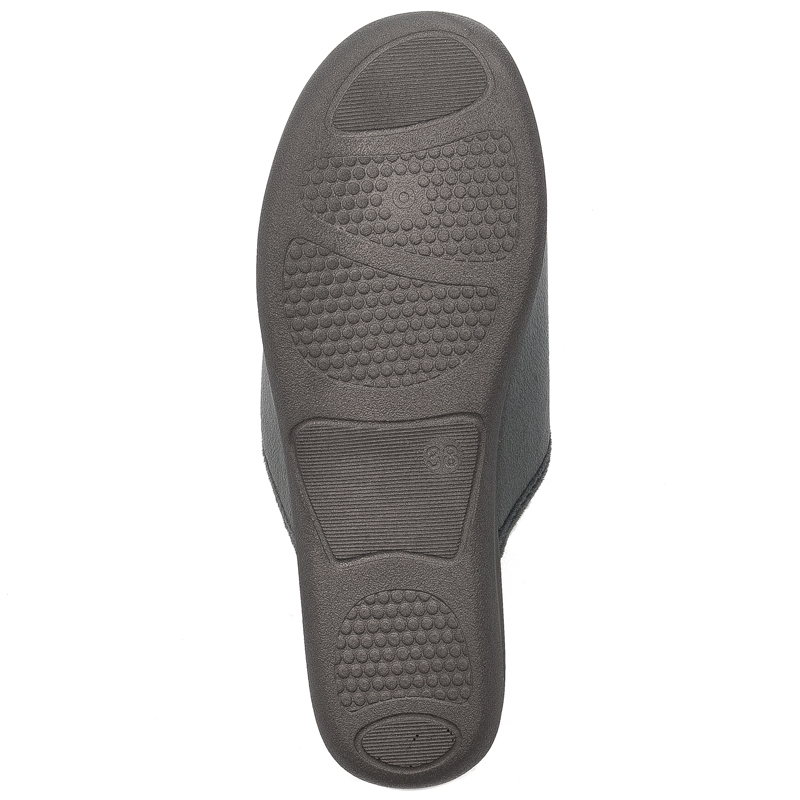 Inblu Kapcie klapki damskie Grey Szary