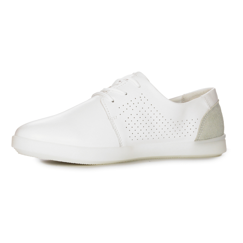 Filippo DP008/22 WH White Flat Shoes