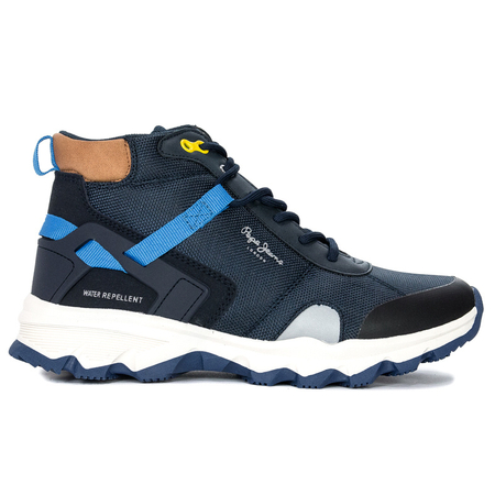 Sneakersy Pepe Jeans PBS50095 595 Navy Peak Trail Junior Granatowe