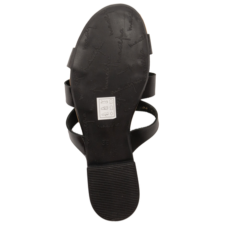 Maciejka Black Women's Slides