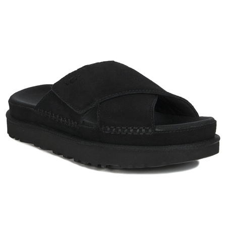 UGG  W Goldenstar Cross Slide Black