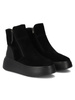 Filippo Women's Leather Insulated Boots Black