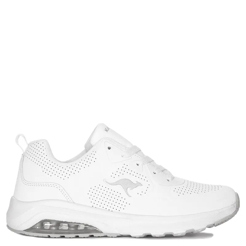 Kangaroos Sneakers halfshoes for women White/Silver