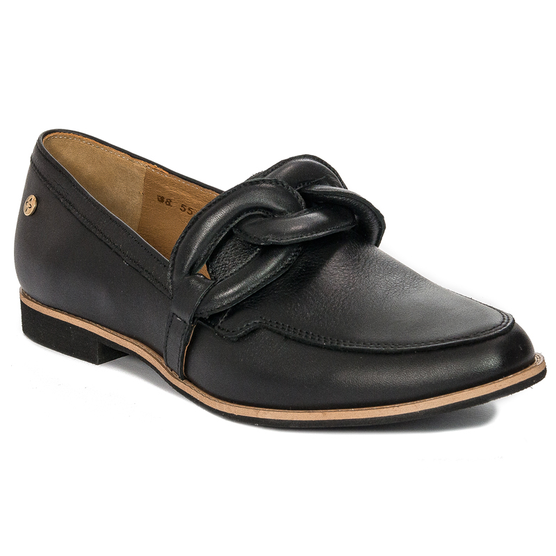 Maciejka Women's Black Flat Shoes