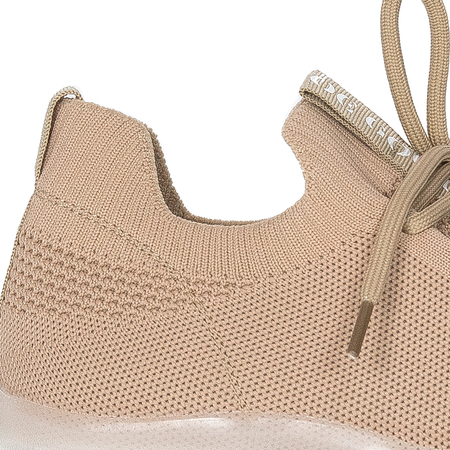 GOE Sneakersy buty damskie sportowe beż