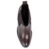 Maciejka Leather Chelsea Ankle Boots Block Heel Brown H7168-02/00-7