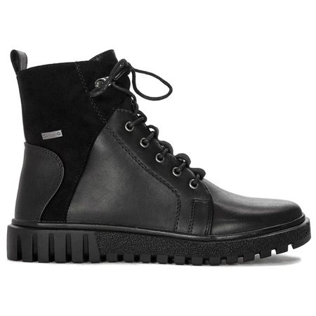 Sergio Leone Botki damskie ocieplane Czarne