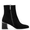 Tamaris Botki Damskie Black Suede