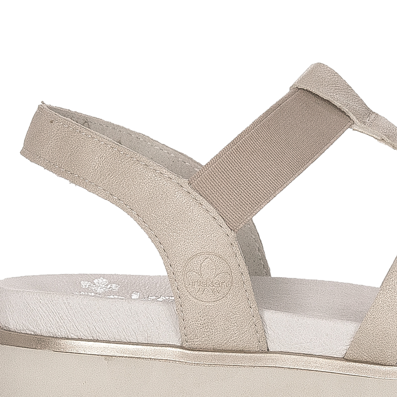 Rieker Women's White Sandals