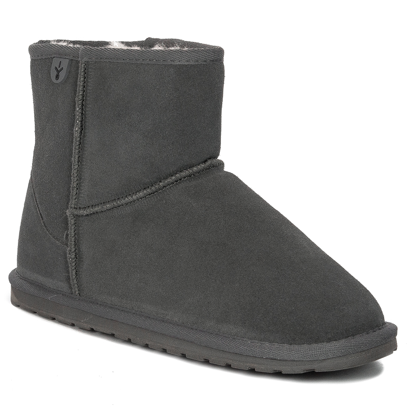 EMU Australia Charcoal Wallaby Mini Teens T10103 Charcoal