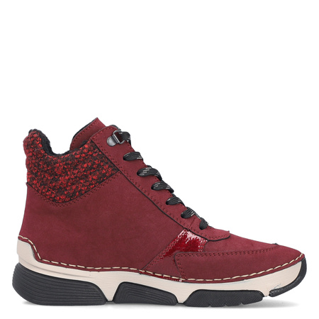 Rieker Women's Boots Red