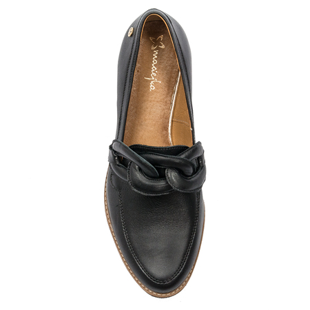 Maciejka Women's Black Flat Shoes