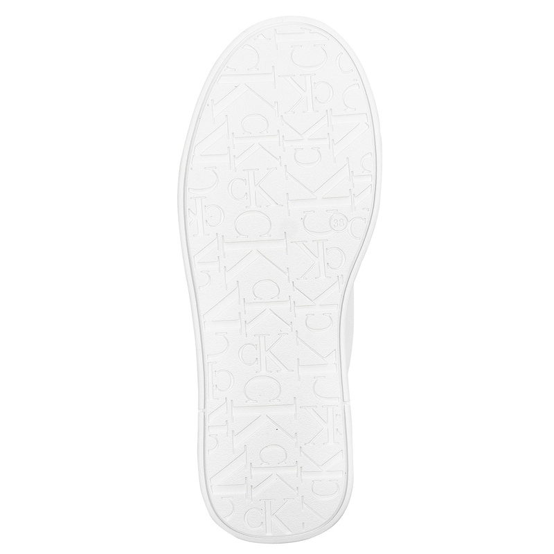 Calvin Klein Jeans Women's Platform Half Boots White