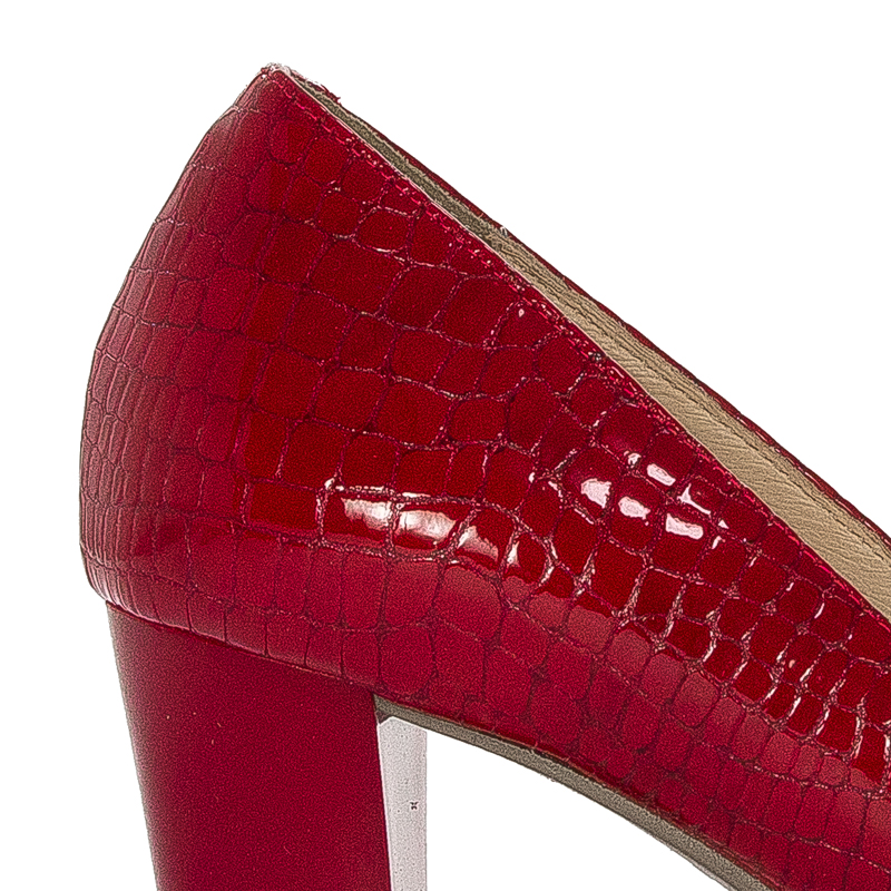 Bioeco by Arka Women's shoes, red, leather
