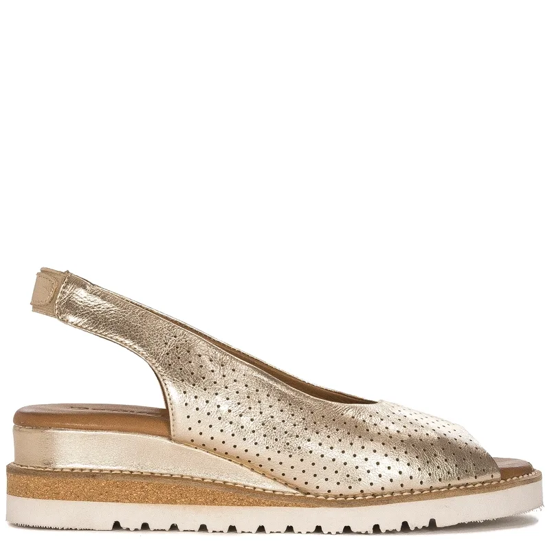 Artiker Women Gold Sandals