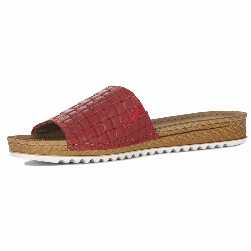 Inblu Women's Slides Red