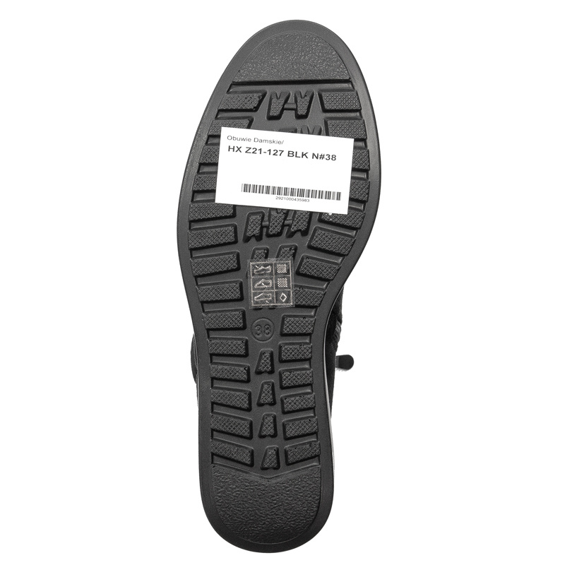 Botki T.Sokolski HX Z21-127 BLK na platformie Czarne