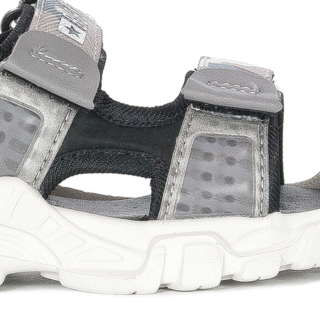 Big Star Children's boys' sandals with Velcro Gray