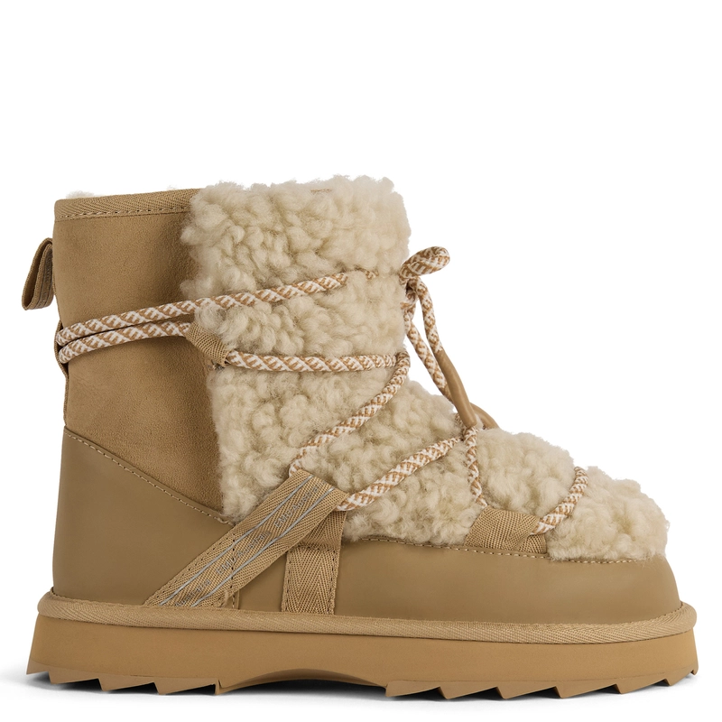 EMU Australia Blurred Teddy Sand W13196-Sand