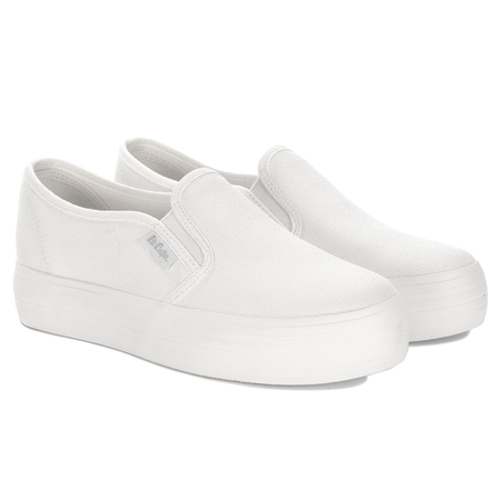 Lee Cooper Półbuty Damskie Białe LCW-25-02-3328L