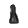 Filippo Women's Platform Leather Ankle Boots Black